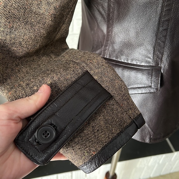 Nygard collection, equestrian style tweed and leather lined jacket - Picture 5 of 14